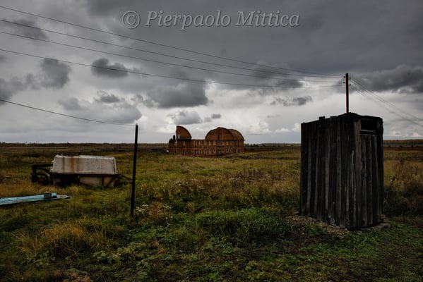 Evacuated village of Muslyumovo