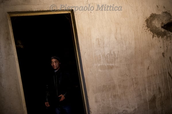 Dr. Rustam Mukhamedyarov at the hospital in Russkaya Techa, while showing the poor conditions of the entire property