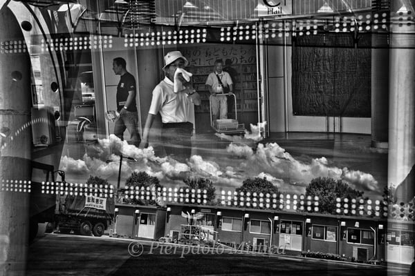 Shelters for evacuated people, Koriyama city.