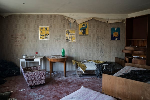 One of the apartments occupied by stalkers.