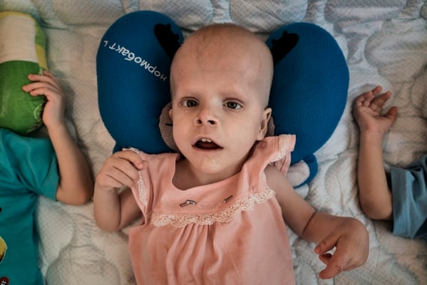 Musagalieva Zhanbota, 3 years old, Cerebral palsy. Tetroparesis. Orphanage for handicapped children, Semey