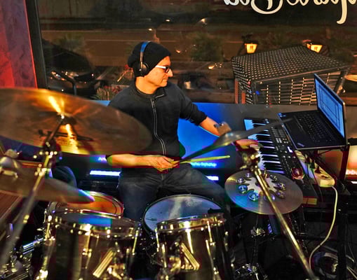 Fotografie: Willy Surbeck im Highspeed Music Bar, Binningen