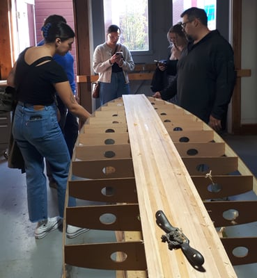 Participants at the field trip to the Maritime Museum of the Atlantic
