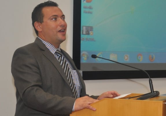 Hailing a new era for ocean literacy - Prof Alan Deidun. Photo credit: University of Malta