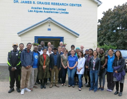 IOI Canada Class of 2017 on the field trip. Photo credit: IOI Canada