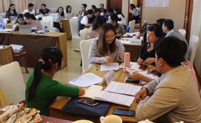 Class of 2018 training session. Image credit: IOI China