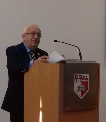 The Nexus of Ocean Literacy and Governance – Dr Awni Behnam. Photo credit: A. Vassallo