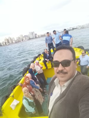 Participants during field trip. Photo Credit: IOI Egypt