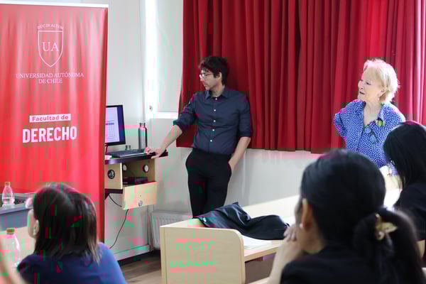 Special guest Dr Maria Teresa Infante delivering the master class