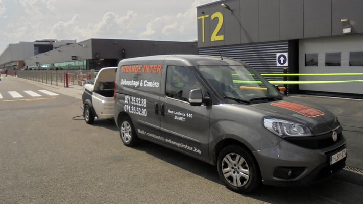 Service de débouchage d'égouts à Charleroi