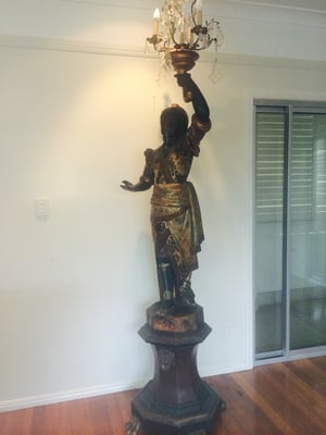 Ventian Blackamoor | Circa 1830 | Price: $21,795.00