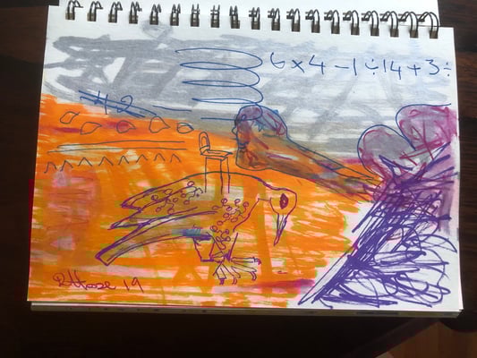 Artist: Roger Hose | "Find the Dove Within" | 2019 | Price: $50.00