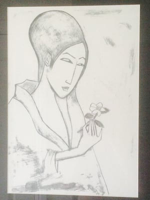 Artist: Robert Dickerson | "Yukio" | Limited Edition Planographic Print | H:410 x W:285mm | Price: $845.00