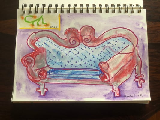 Artist: Roger Hose | "My Place" | 2019 | Price: $50.00