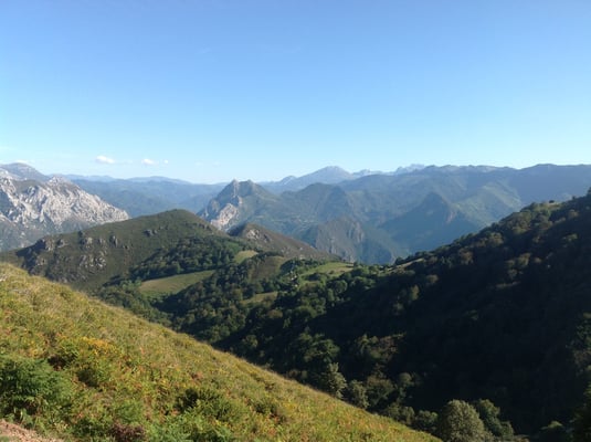 Ruta a Cuevallagar (o Cuellagar), Paisajes de Proaza-Yernes y Tameza--Teverga y Grado. Asturias