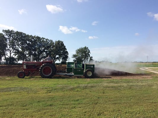 Compost on Standard Process farm