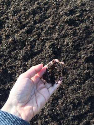 Compost on Standard Process farm