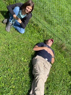 Nicht nur die Hunde waren am Abend müden ;-)