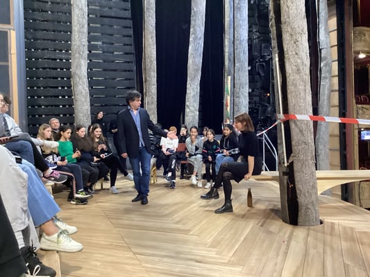 Les chanteurs lyriques Coline Dutilleul et Fabrice Alibert