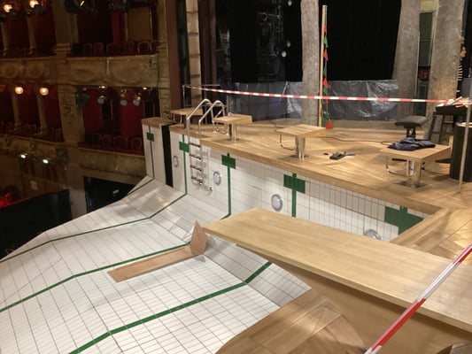 Décors de l'opéra Rusalka