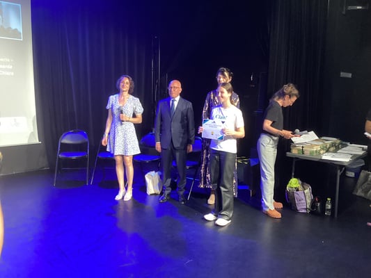 Chiara a remporté le prix du meilleur reportage (catégorie confirmés)