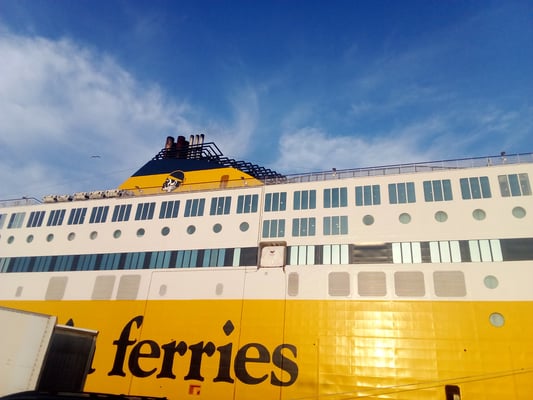 En route pour la Corse, direction Bastia