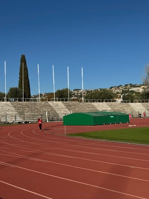 Le cross UNSS a eu lieu au stade Charles Erhmann
