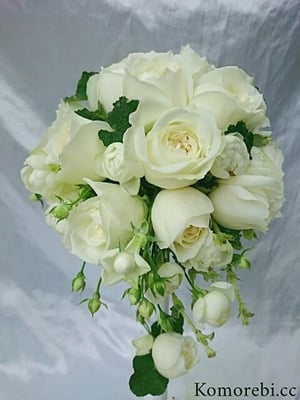 ￥15000　17x21x17　ティアドロップブーケ