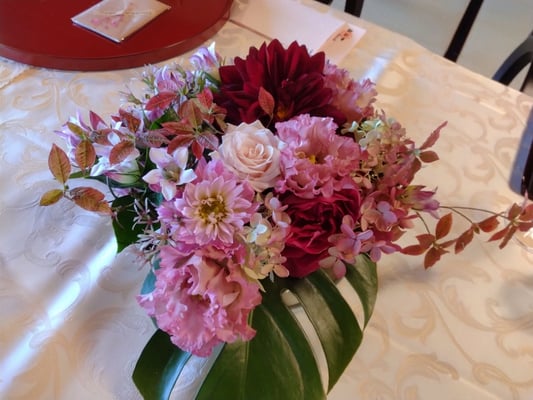 ￥3000　23x26x9　来賓席花