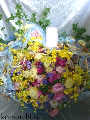 開院祝フラワーアレンジ