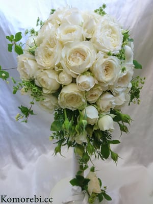 ￥15000　17x24x17　ティアドロップブーケ