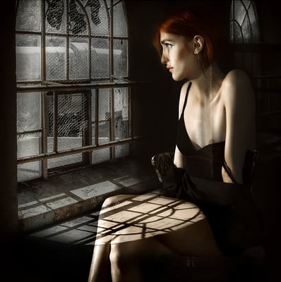 Martina Chardin, She 02, Collage