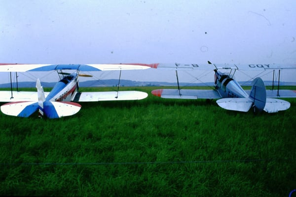 Gruppe Leitner - 2x Stampe et Vertongen (S.N.C.A.N.) SV.4C - F-BCOY - c/n 348 + F-BFCF - c/n 58