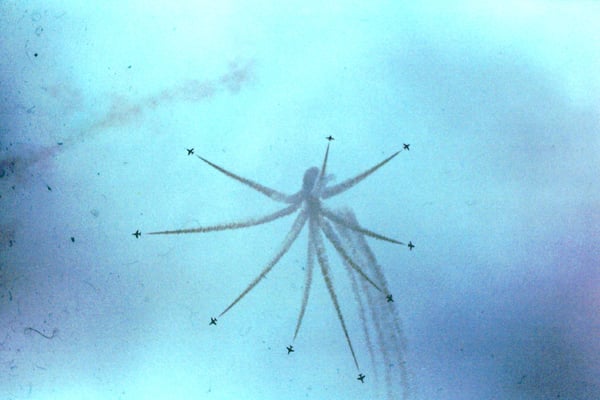 Red Arrows - 9x BAe Hawk - (Royal Air Force)