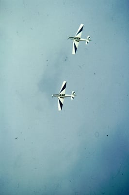 Aerobatics Team - 2x Zlin Z-526, G-AWSH, ex OK-XRH - c/n 1052 + G-AWJX - c/n 1049