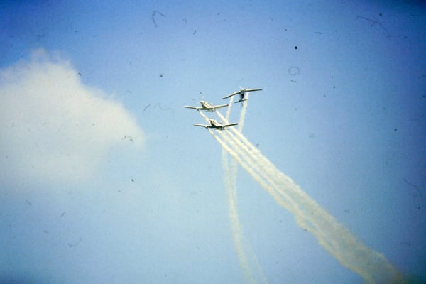 Patruille Martini - 3x Pilatus PC-7 - HB-HMA - c/n 519 + HB-HMB - c/n 520 + HB-HMC - c/n 521