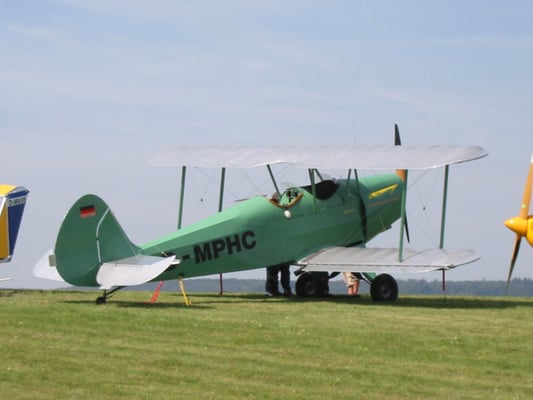 Gastflugzeug - Platzer P5 Kiebitz B - D-MPHC