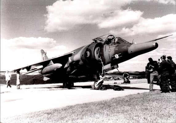 Hawker-Siddley Harrier GR.1 - (Royal Air Force)