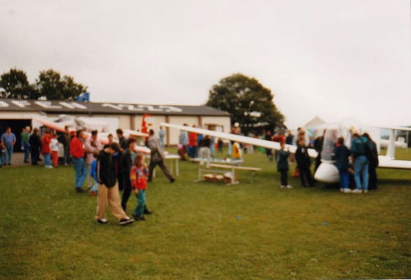 SFG Wershofen Static Display - Schleicher ASK 21 - D-0698 + Gomolzig Grunau-Baby V - D-7346
