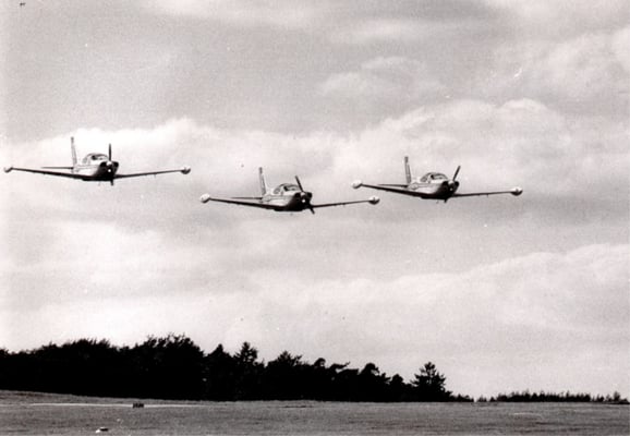 Patruille Martini - 3x SIAI-Marchetti SF.260 - I-APAA - c/n 635 + I-APAB - c/n 636 + I-APAC - c/n 637