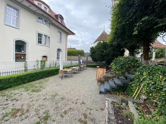 alt="Marktstand Aussen Naturheilkunde Messe Schöftland"