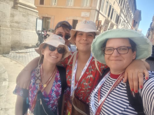 Inès, Martin, Marie-Lys, Estelle