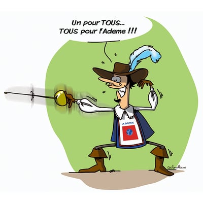 Illustration de presse Mousquetaire