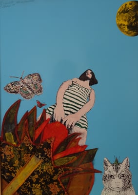 Alice und die Wunderblume - 70 x 50