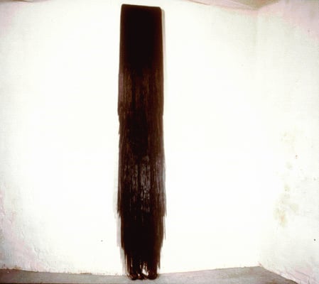 Objekte aus menschlichem Haar von Asti Pfannkuch