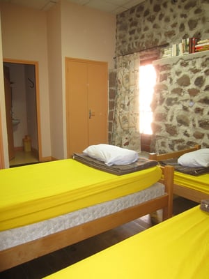 Chambre "Jules Romain" pour 3 personnes à l'étage.