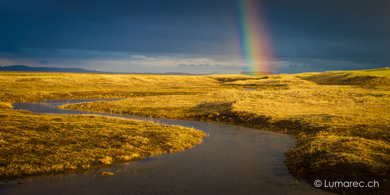 Nordischer Regenbogen, Island