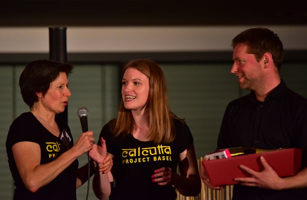 Ein kleines Geschenk zum Dank für die Künstler