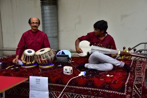 Musiker des Ali Akbar College of Music Switzerland