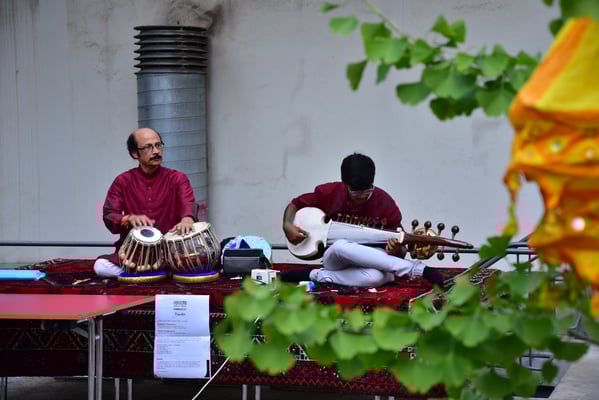 Musiker des Ali Akbar College of Music Switzerland